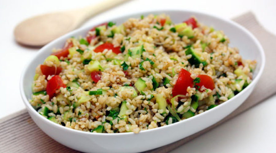 receta de ensalada de arroz
