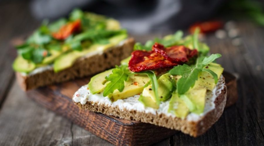receta de tostadas saludables