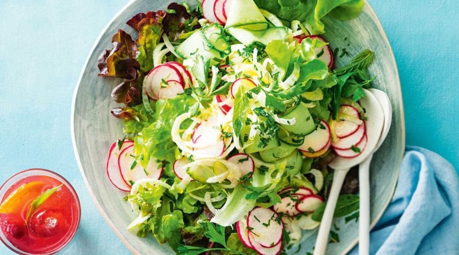 receta de ensalada con rabanitos