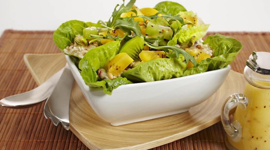 receta de ensalada de kiwis y bayas