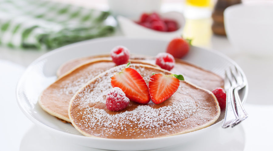 receta de panqueques sin gluten con harina de arroz