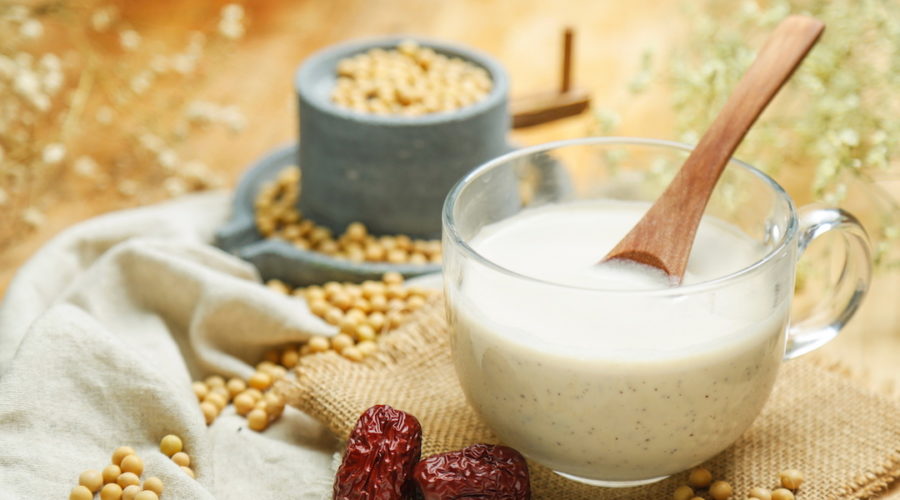 receta de bebida de soja al cacao