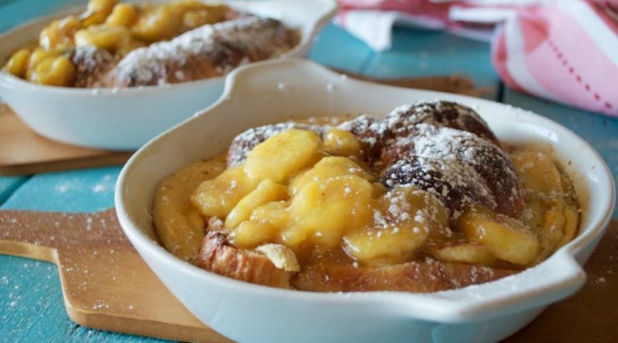 torrijas francesas con plátano