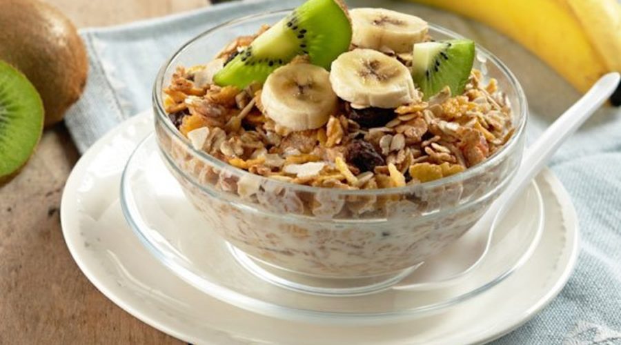receta de yogur y muesli