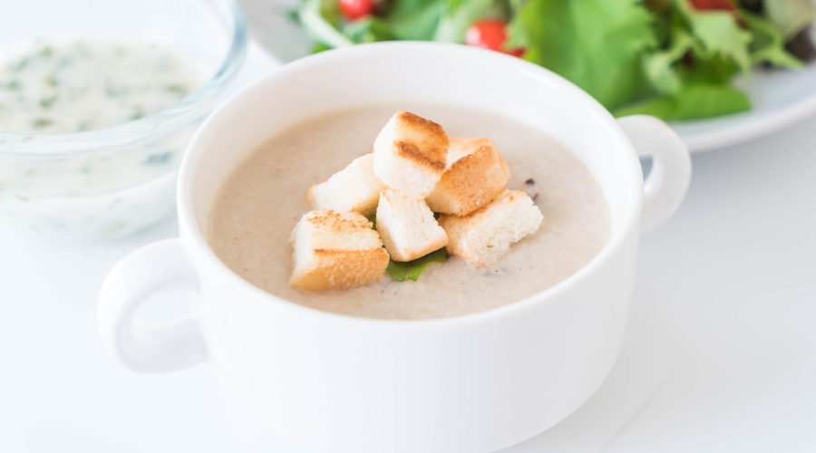 crema de garbanzos