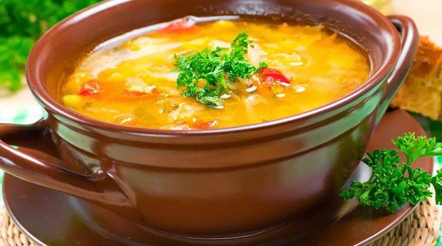 sopa de tofu